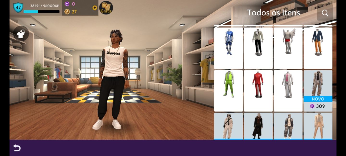 Conta de Avakin Life