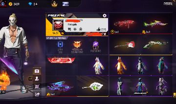 Conta Free Fire 6 anos