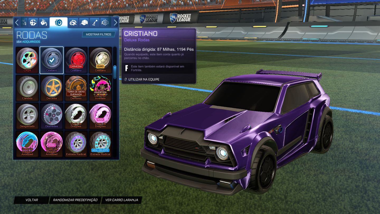 Conta epic rocket league com fennec boost padrao preto e fortnite 60+skins