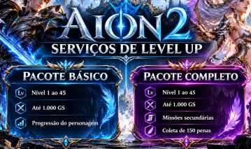EVOLUA SEU PERSONAGEM E ECONOMIZE TEMPO!