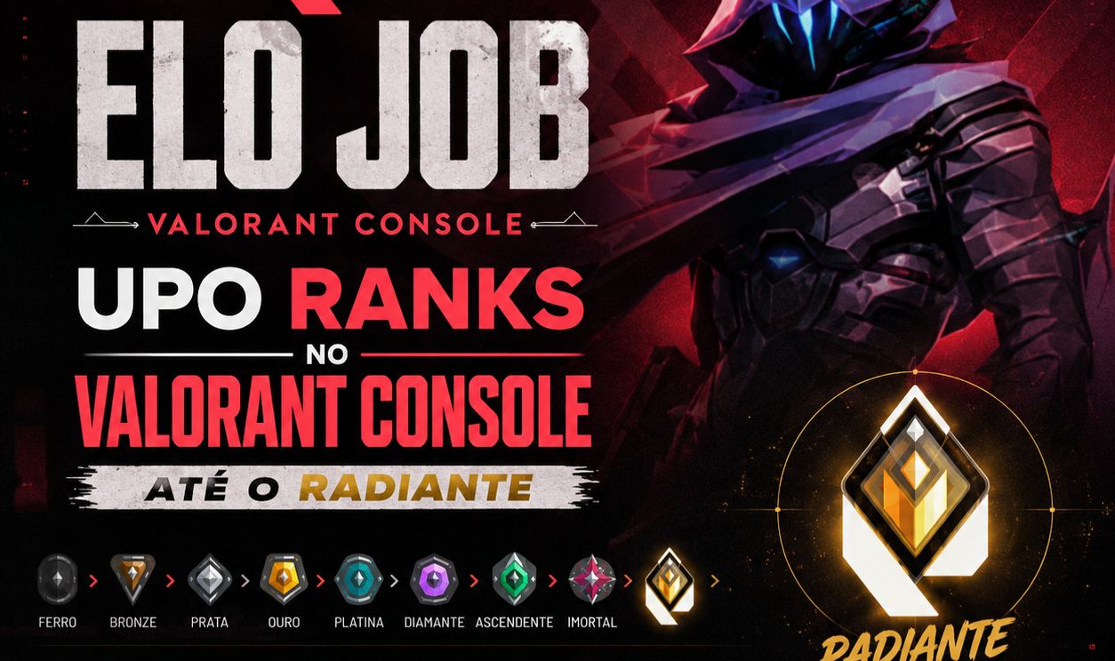 Elo job valorant console melhores preços