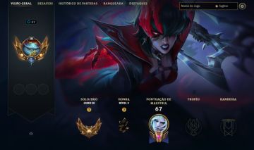 CONTA GOLD 3 / PASSE COMPRADO / 12 SKINS + ESPÓLIO RECHEADO / VEIGAR CRIPTA
