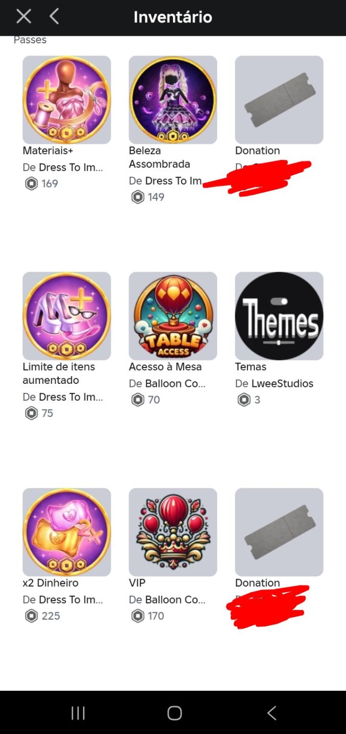 Conta roblox FEM / + 10K Gastos no último ano
