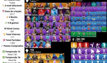 FORTNITE - CONTAS COM SKIN DO INVENCÍVEL!! (SEM RISCO DE RECUPERAÇÃO)