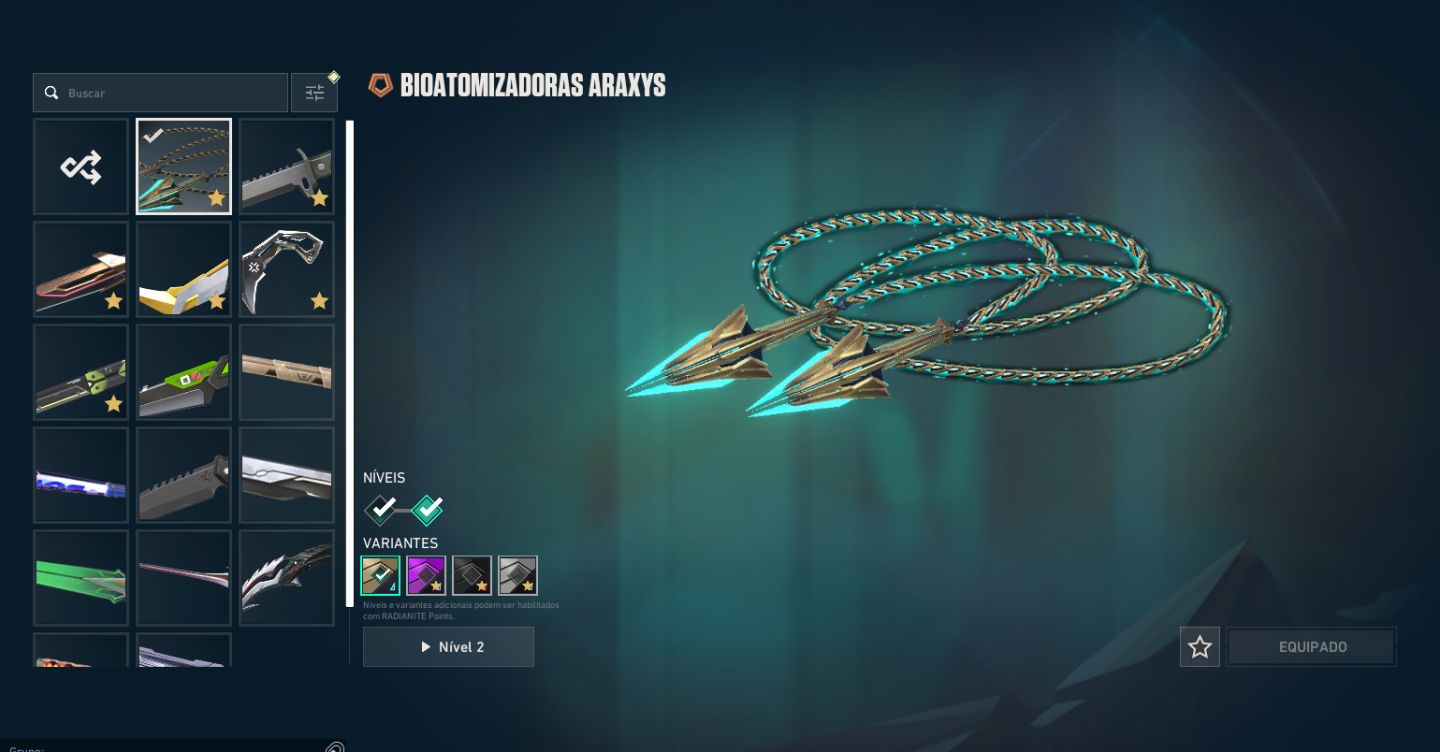 Conta Valorant com Skins - Lvl 314 quase R$3 MIL GASTOS - Ascendente
