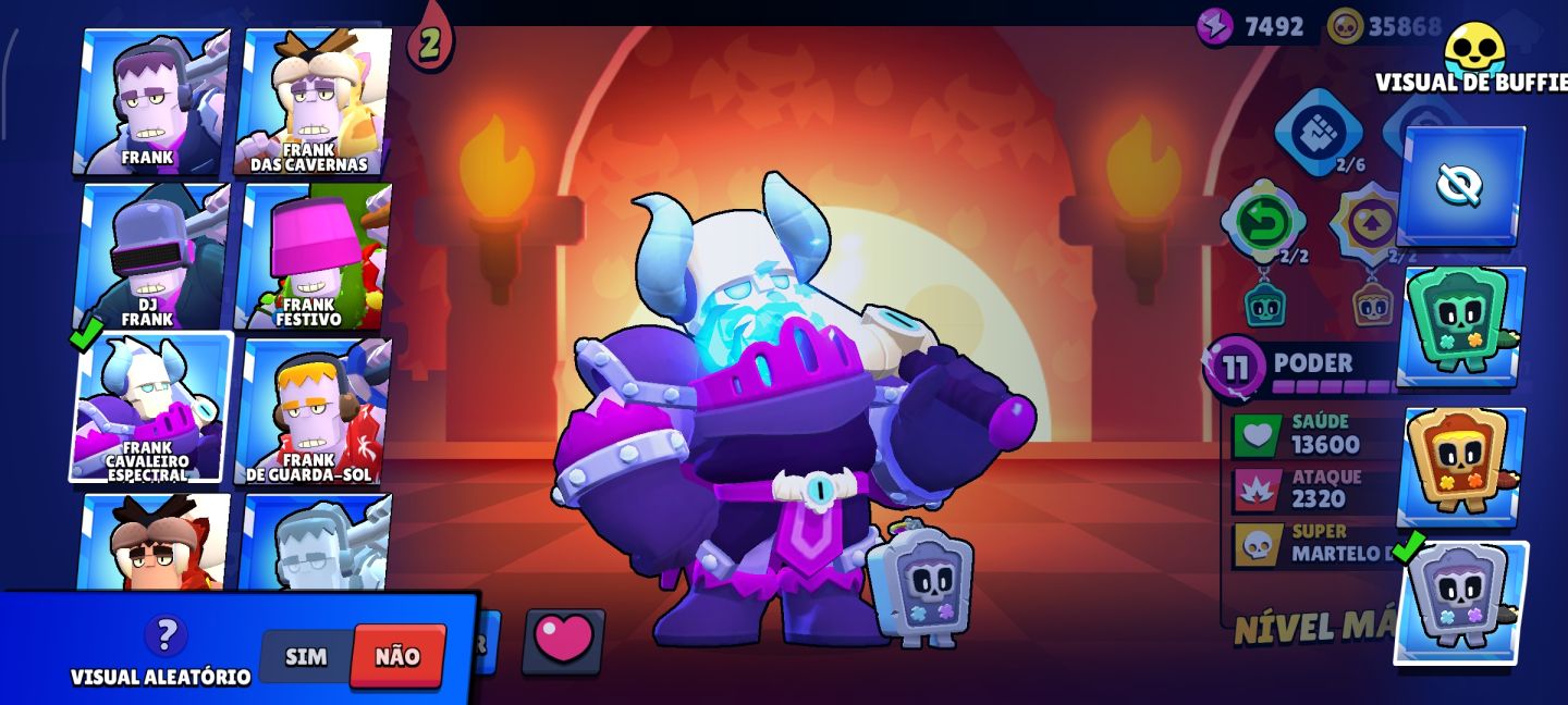 Conta Brawl Stars de 2019 | 106/107 Brawlers | Valor Negociável