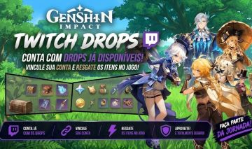 GENSHIN IMPACT - TWITCH DROPS - ATUALIZADOS - ENTREGA RAPIDA(Itens na descrição)
