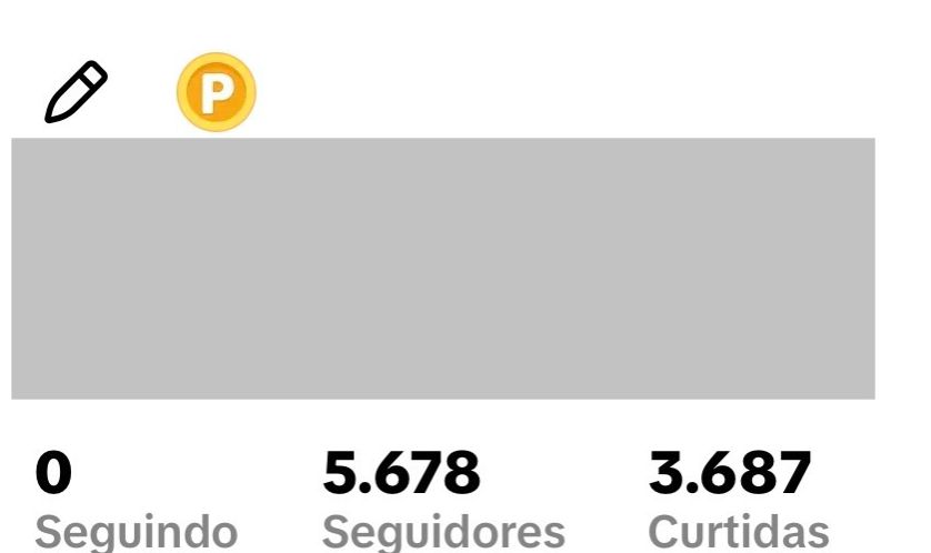 CONTA TIKTOK 5700 SEGUIDORES!!!