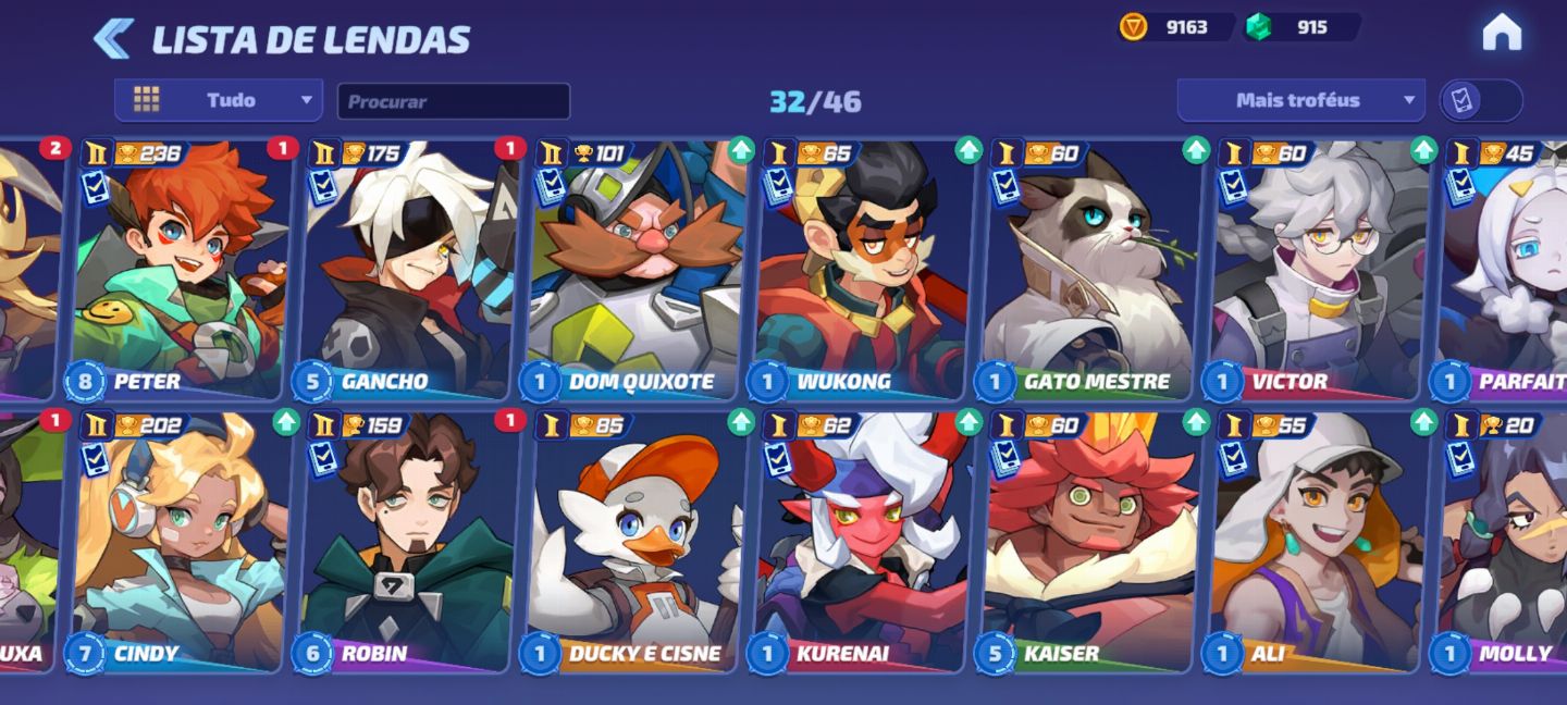 CONTA DEIS DE 2021 COM SKIN RARA DO PETER, SMASH LEGENDS ( PROMOÇÃO )