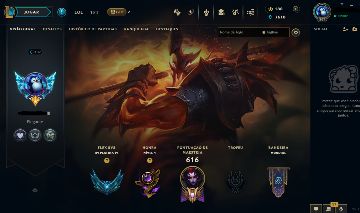 LEVEL 307 | 164 SKINS 172 CHAMP | EX GOLD | FULL ACESSO