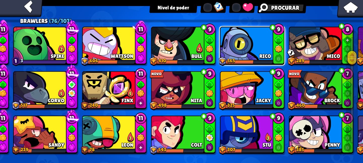 Conta de brawl stars top e barata pra sair rapido