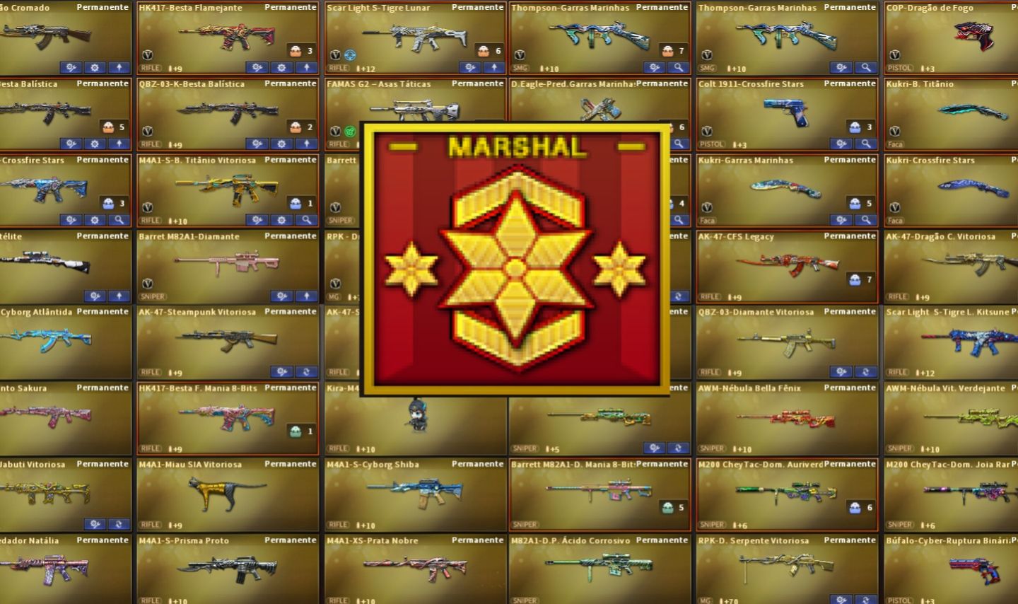 CONTA CROSSFIRE MARECHAL - 23VIPS BUFF6 QUASE 9 UPADO ZP