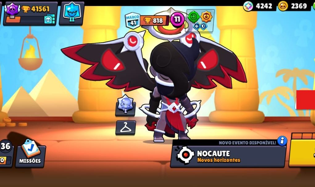 CONTA BRAWL STARS 101/105 BRAWLS