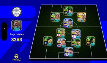 CONTA EFOOTBALL 3243+ | MESSI 109 | CRUYFF 108 | NEYMAR BLITZ