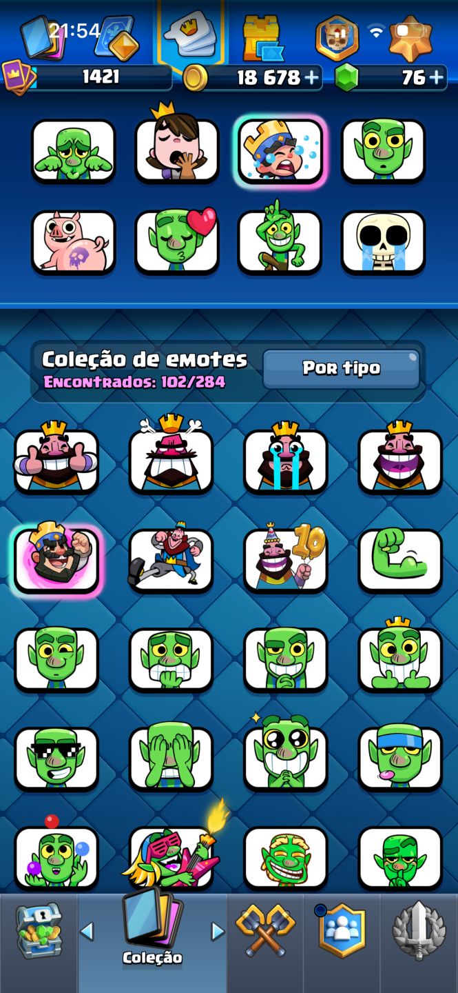 CONTA CLASH ROYALE ARENA 26 (ACEITO OFERTAS)