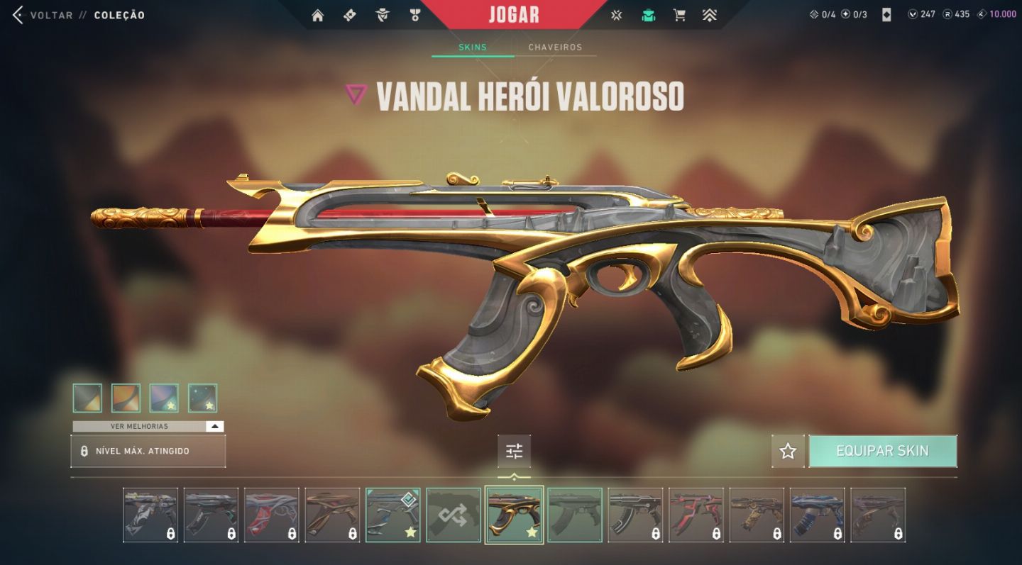 Conta de valorant Com skins de vandal, faca e phantom