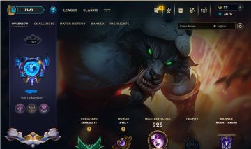 Conta LoL Full Acesso 606 skins Esmeralda
