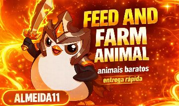 FEED AND FARM ANIMAL - ROBLOX - ANIMAIS RAROS E FRUTAS [PROMOÇÃO]