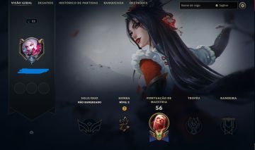Conta lvl 25 upada a mão, todos os dados