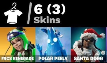 Conta Fortnite 6 SKINS/ FNCS RENEGADE RARIDADE / POLAR PEELY / XANDER