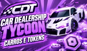 MAIS BARATO DO SITE | CDT - Car Dealership Tycoon | Carros e Tokens