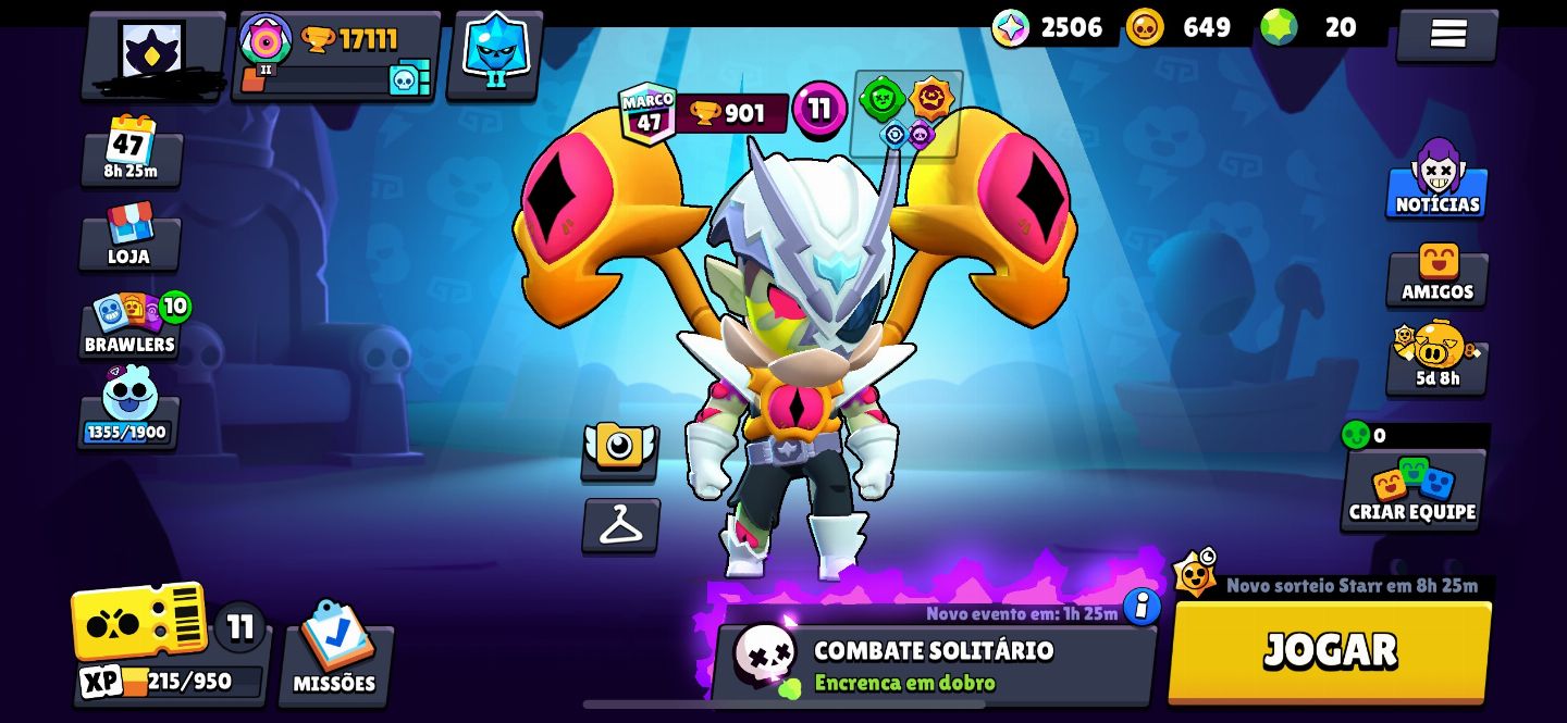 Conta supercell com 3 jogos!! (Leia a descrição)