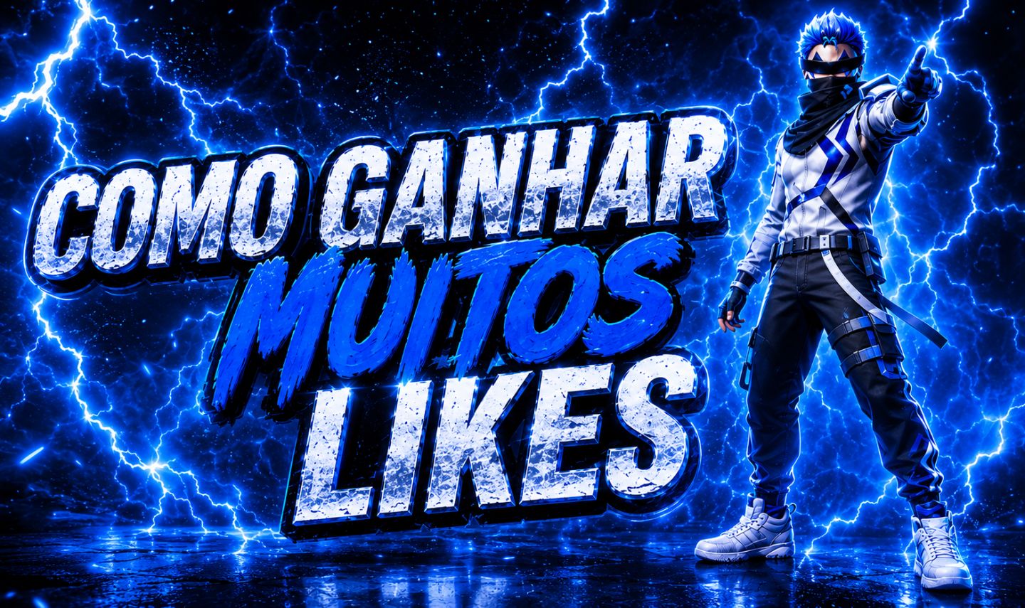 LIKES PARA FREE FIRE VIA ID LIKE CURTIDAS 700 LIKES + BRINDE [PROMOÇÃO]