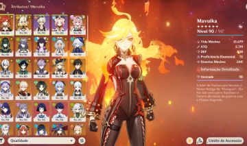 Conta Genshin Impact AR60 - Conta rara com ALOY e pets raros