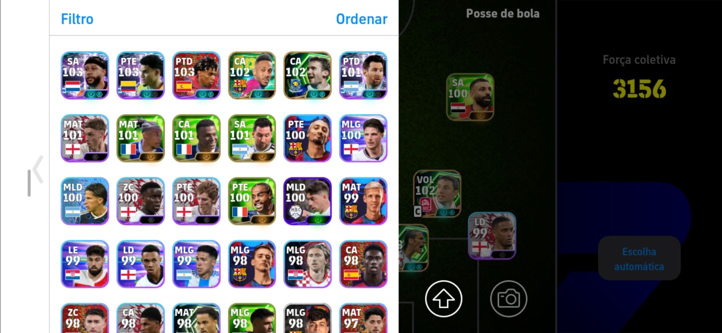 CONTA EFOTBALL COM HARRY KANE 105, AGUERO 104 BLITZ CULLER E MUITO MAIS