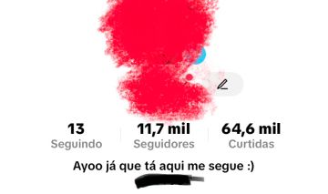 Conta muito boa de TikTok