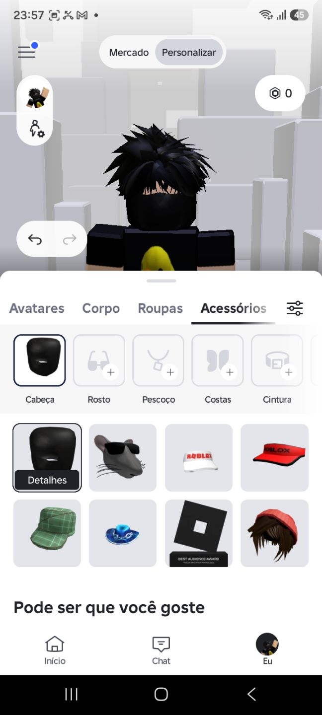 Conta com mais de 9 mill de kill no jjk e mais de 6444 de robux gastos