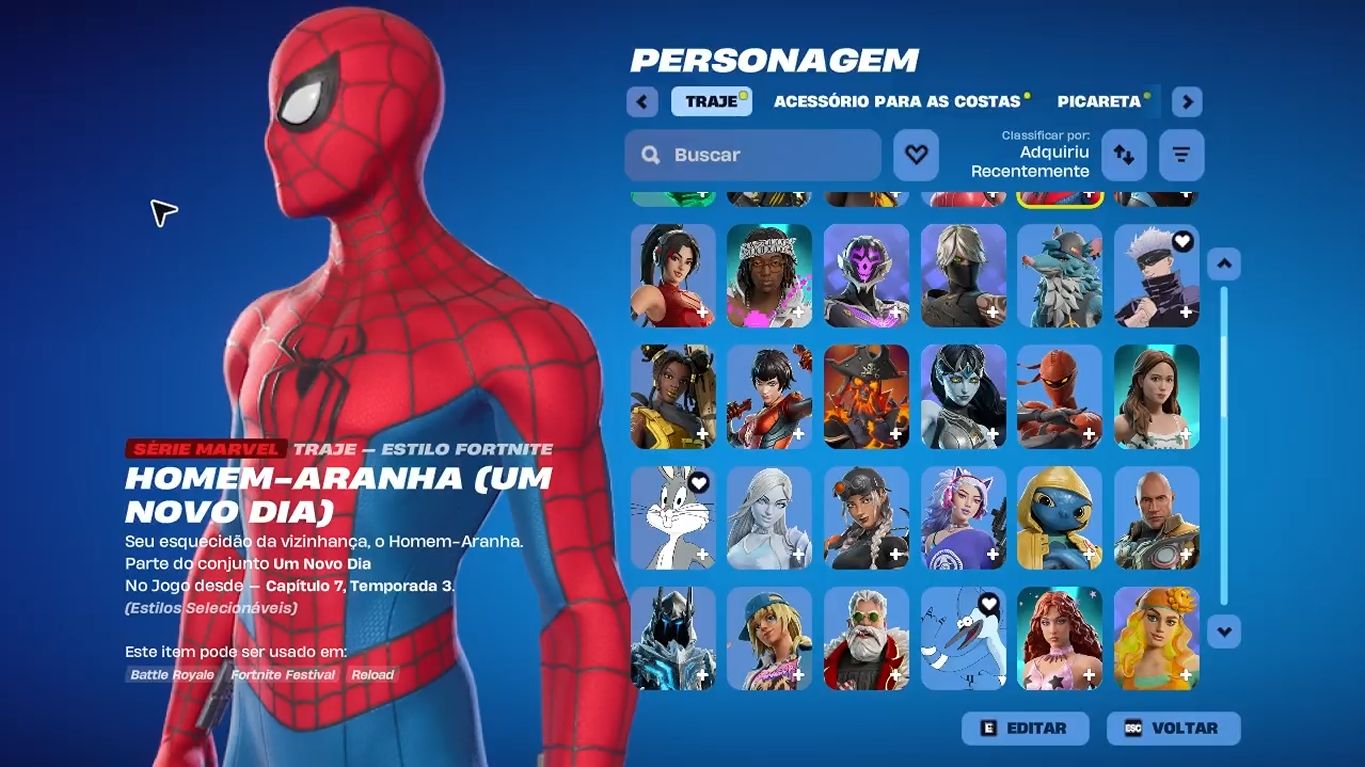 Conta Fortnite