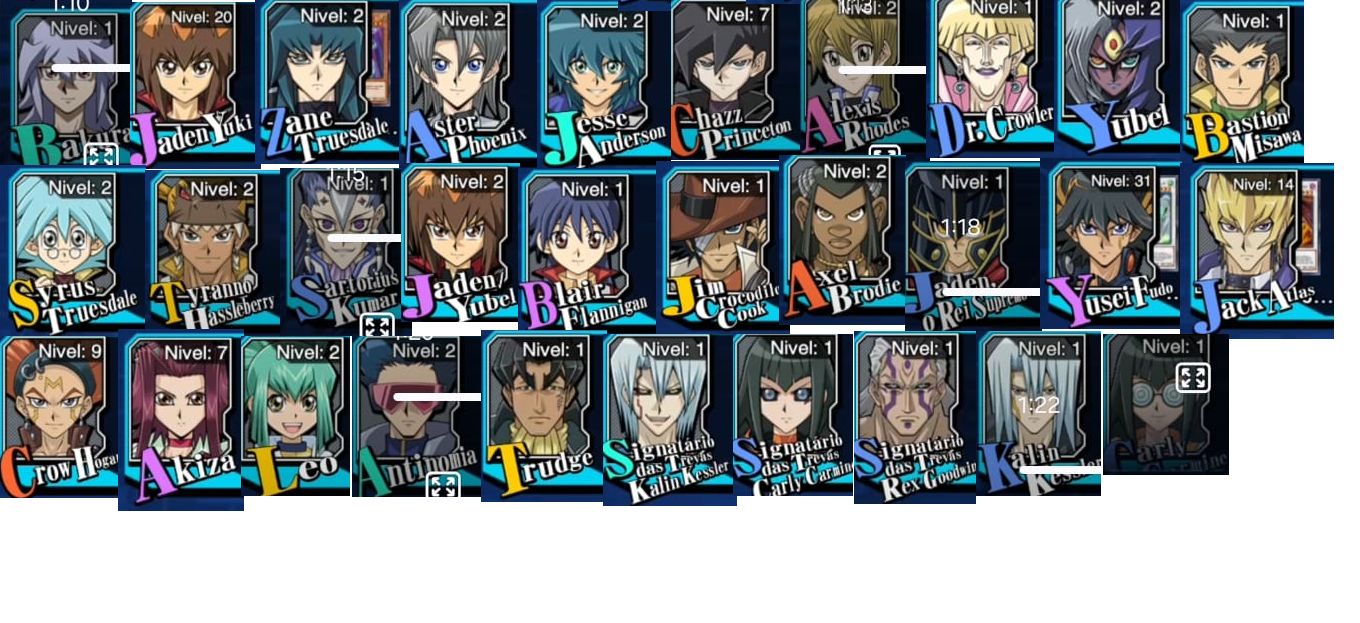 Conta Yu-gi-oh Duel Links + 17 Decks Meta Prontos+100 Personagens Desbloqueados