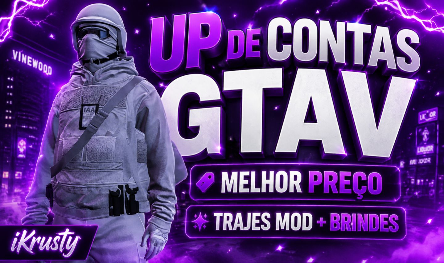 PROMOÇÃO - UP DE CONTA GTA ONLINE [PC ENHANCED]