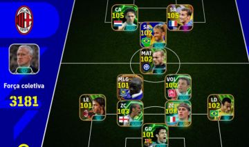 CONTA 3182 FORÇA + 13,6M GP + XABI ALONSO + DESCHAMPS - TIME TOP