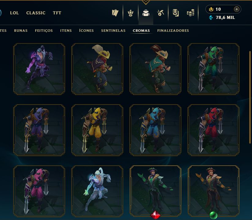 SKIN LENDÁRIA ZED GALANTE + [ DIAMANTE 3 COM 60% DE WIN RATE ] + [ TROCA NICK ]