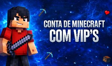 CONTA DE MINECRAFT FULL ACESSO / VIPS PERMANENTES e TAGS!!