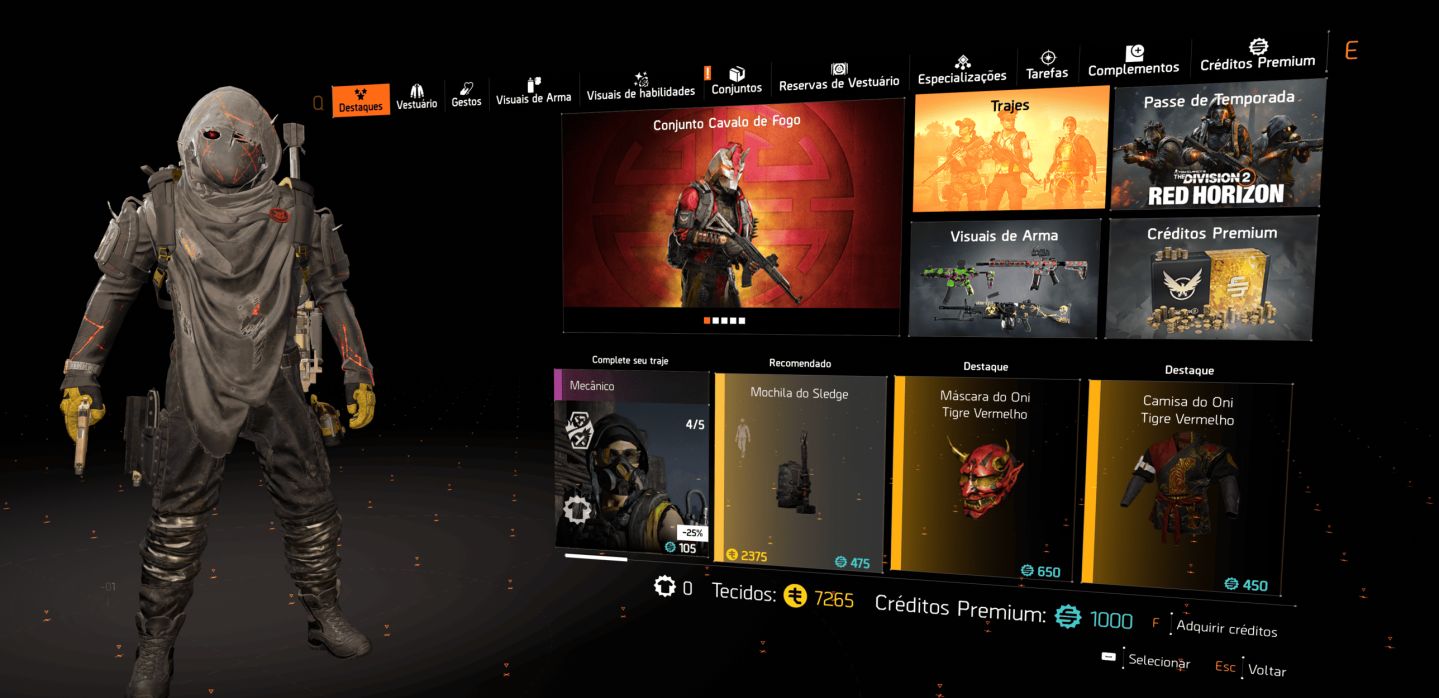 CONTA THE DIVISION 2 ULTIMATE-(PC) + DLC BROOKLYN FULL ACESSO!!!!