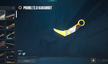CONTA VALORANT DIAMANTE 1 KARAMBIT SUBLIME