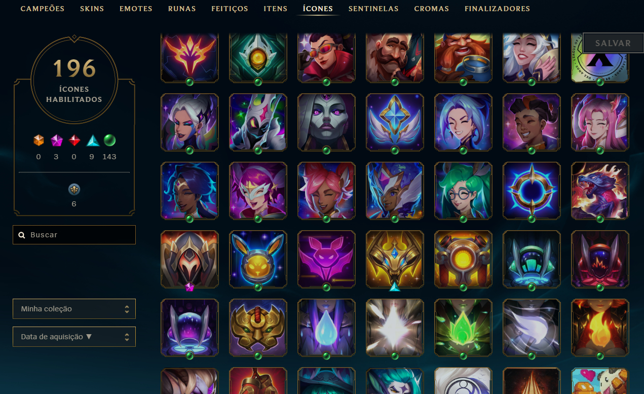 CONTA LOL CHIBI JINX SKINS LINDASSS