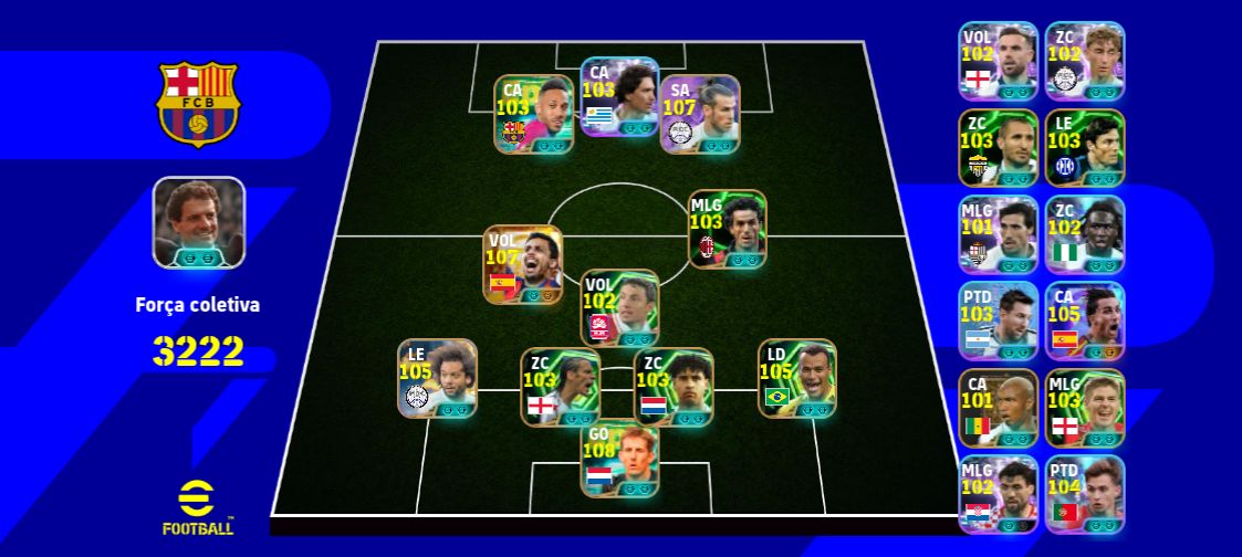 Balé, Van der sar, rodri e muitos épicos