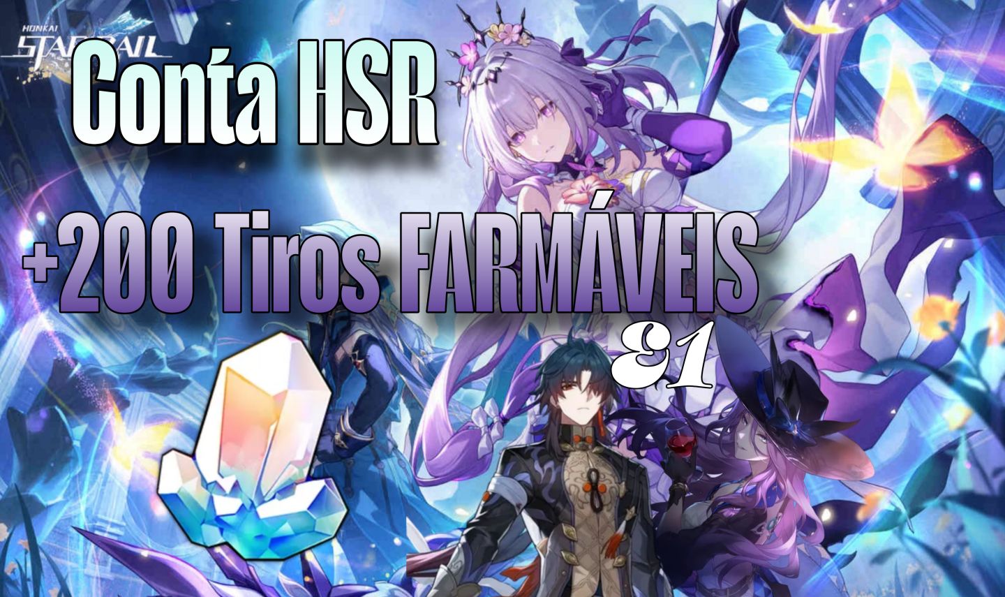 Conta HSR +200 Tiros FARMÁVEIS