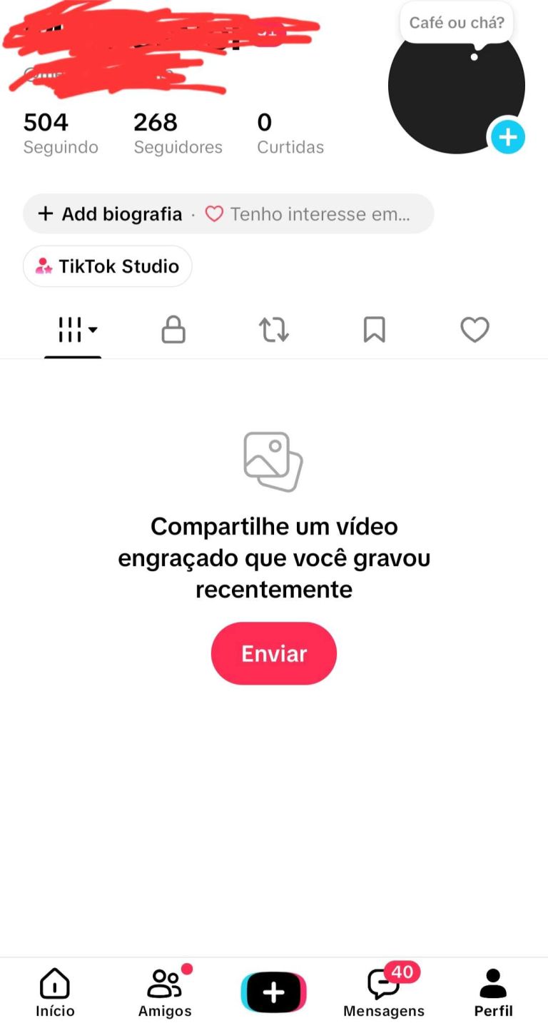 CONTA TIKTOK COM LIVE STUDIO PC