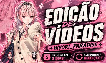 EDITO SEUS VÍDEOS PROSSIONALMENTE EM ATÉ 3 DIAS!!