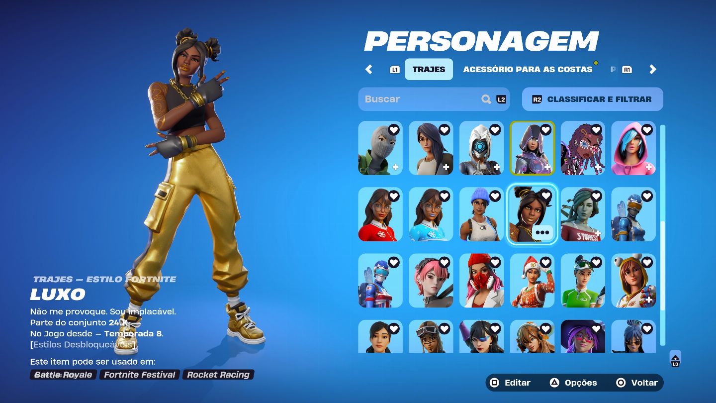 Conta fortnite passes og 5 67 8 com 218 skins uma exclusiva