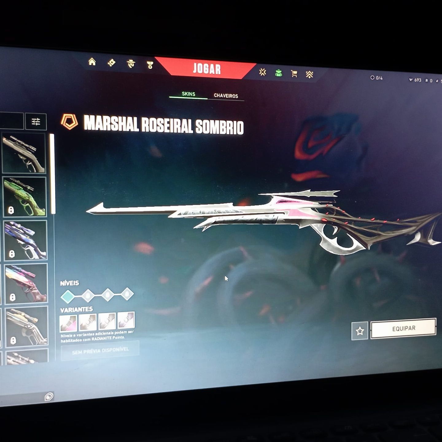 Conta de vava level 291