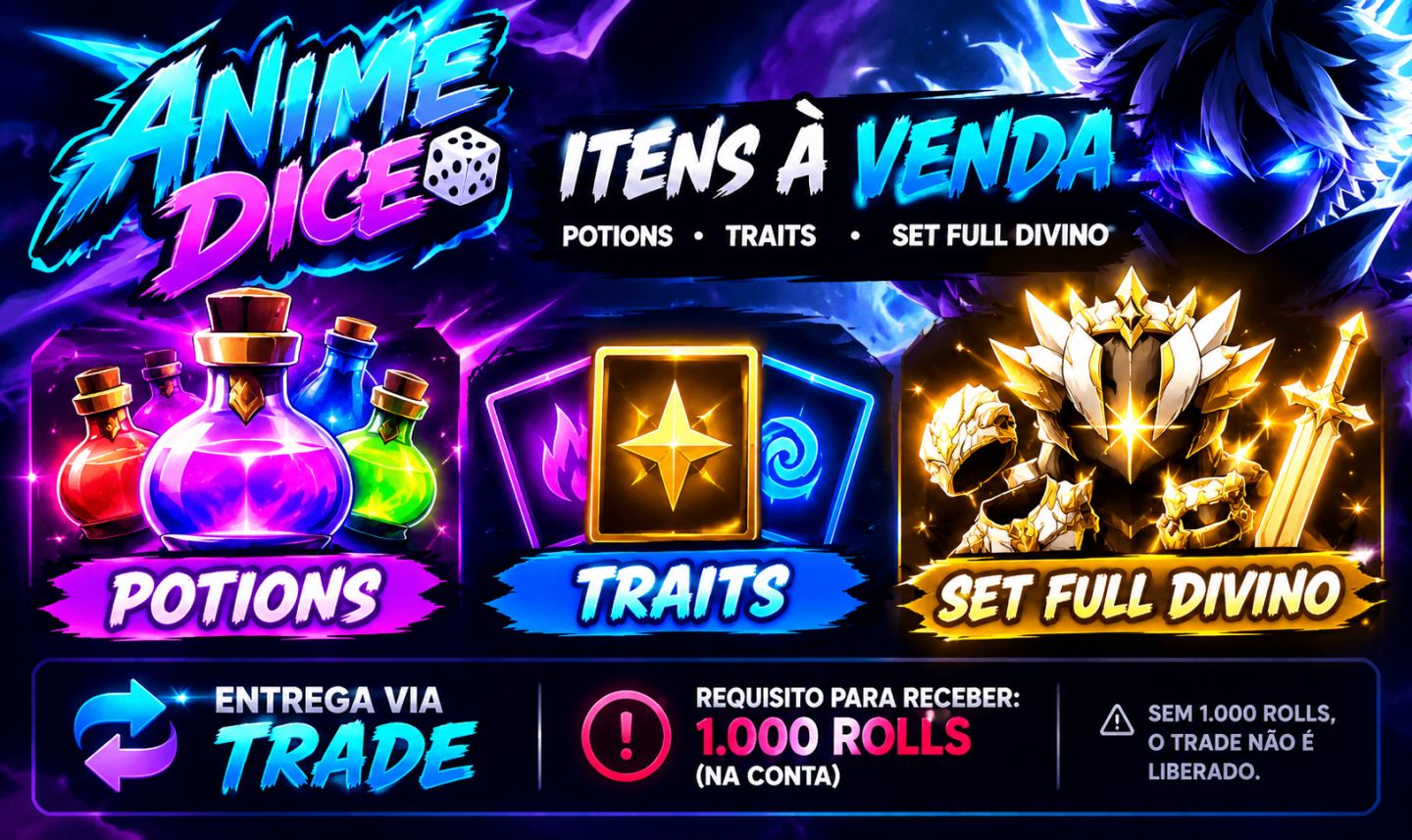 Anime Dice | Potions | Traits | Set's