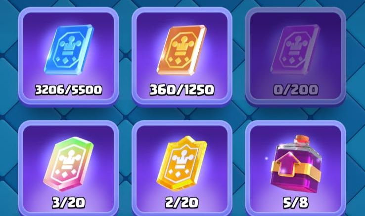 Conta de clash conta com 9k e 500 troféus conta com todas as cartas! Procedência