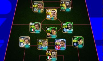 Conta efotball completa full épicos 3270+