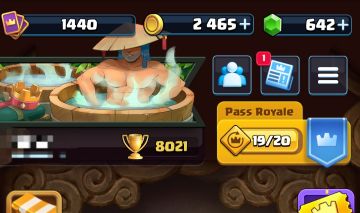 CONTA CLASH ROYALE ARENA 21